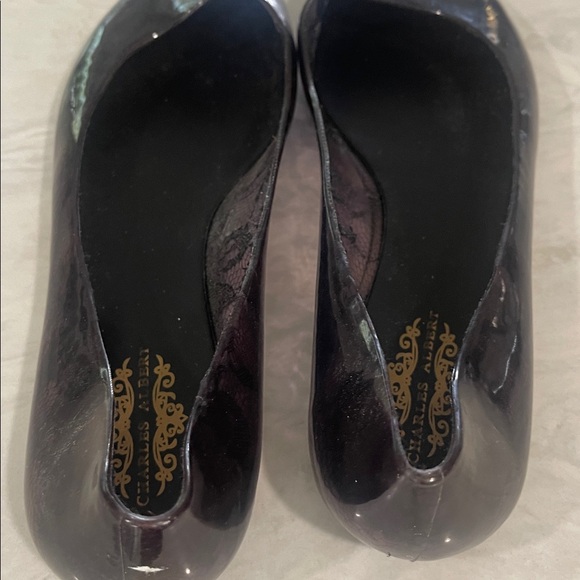 Charles Albert purple plum ballerina jelly flats size 8 - Picture 7 of 15